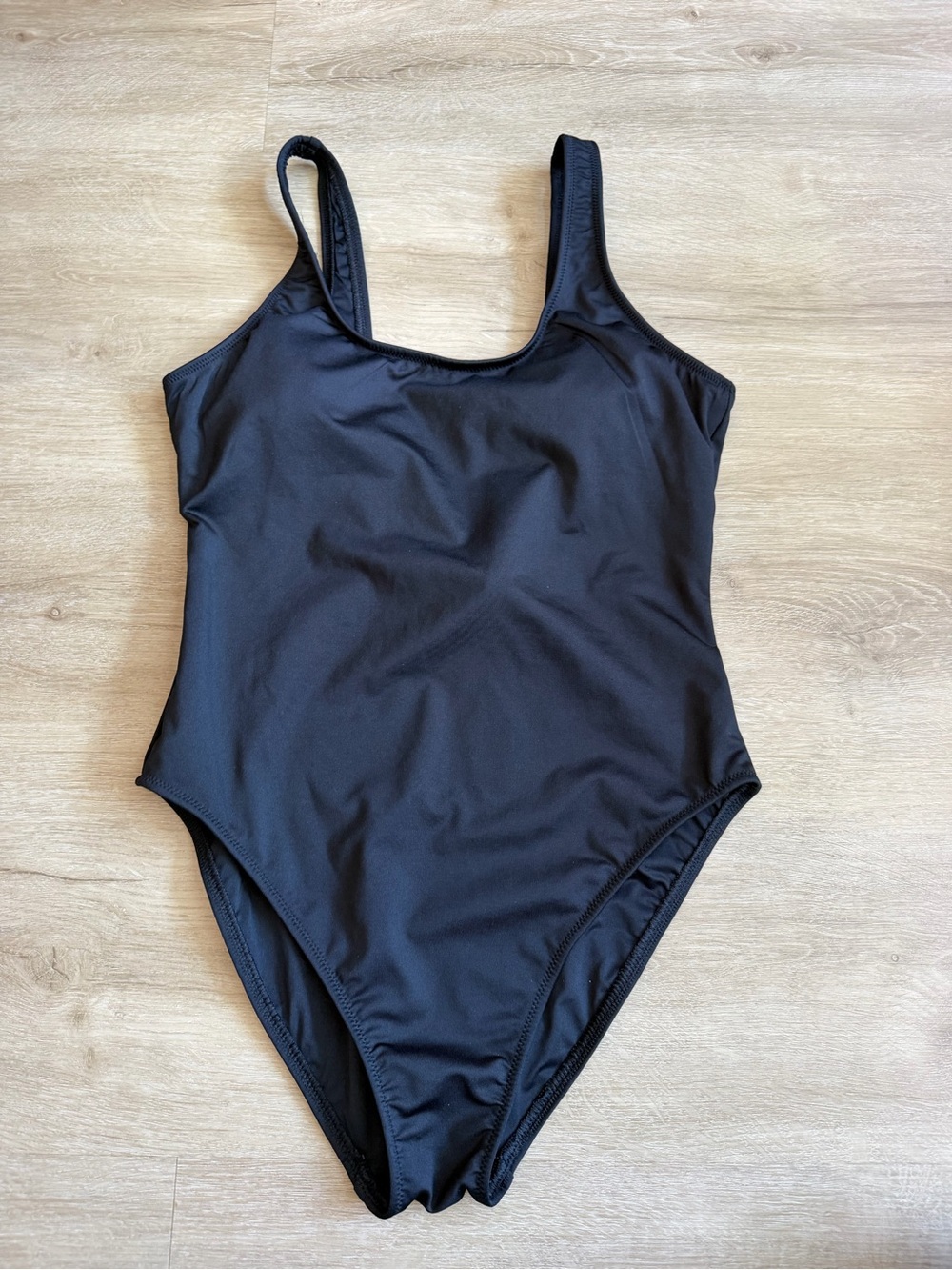 PINK Active Victoria's Secret Scoop Neck One Piece Swim Suit Swimsuit SZ L NWT